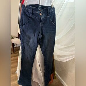 Express Dark Blue Women's Skyscraper Jeans